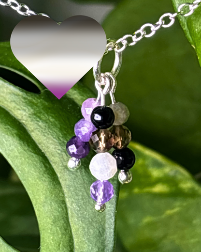 Stormy Triple Sparkle Necklace Charm