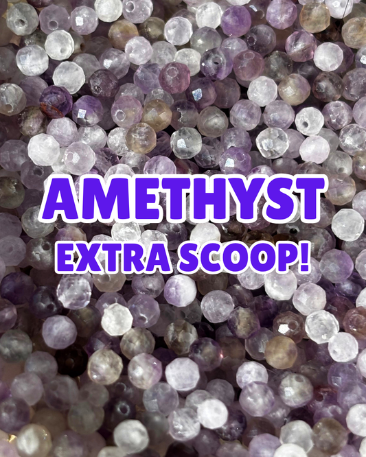 EXTRA Amethyst Beads Scoop