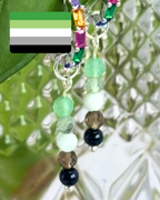 Aromantic Pride Earring Charm