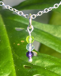 Fluorite Small Necklace Charm