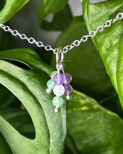 Fairy Double Sparkle Necklace Charm