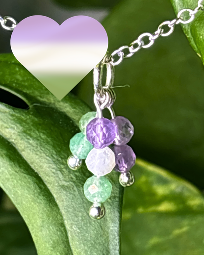 Fairy Double Sparkle Necklace Charm