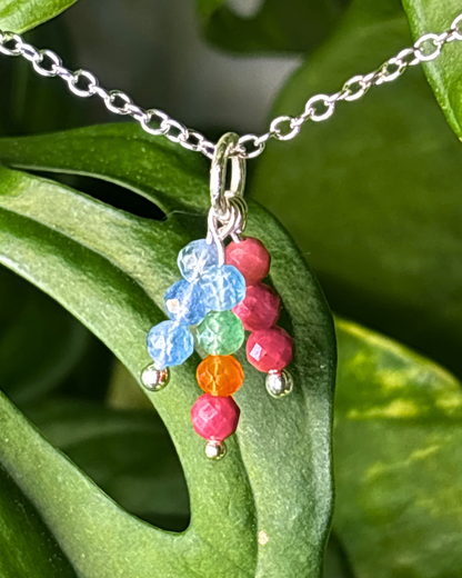 Orchard Triple Sparkle Necklace Charm