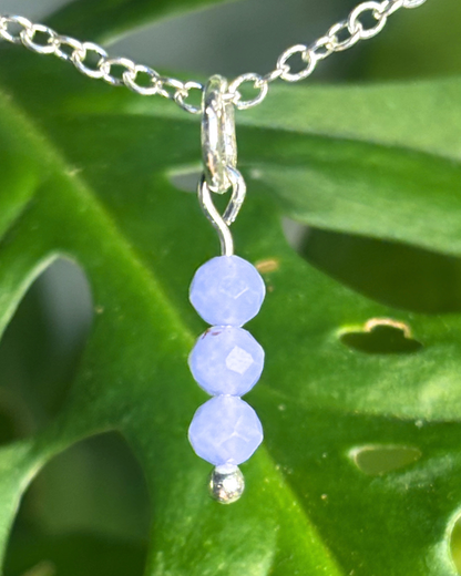Angelite Small Necklace Charm