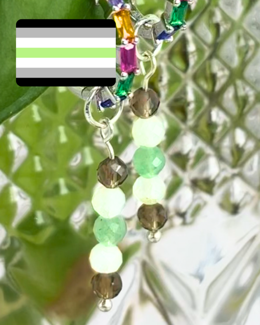 Agender Pride Earring Charm