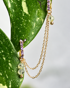 Prehnite Cordellia Earring Chain