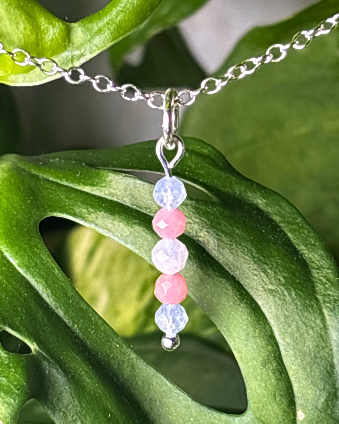 Transgender Pride Necklace Charm