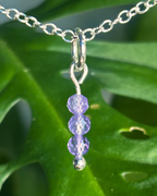 Amethyst Small Necklace Charm