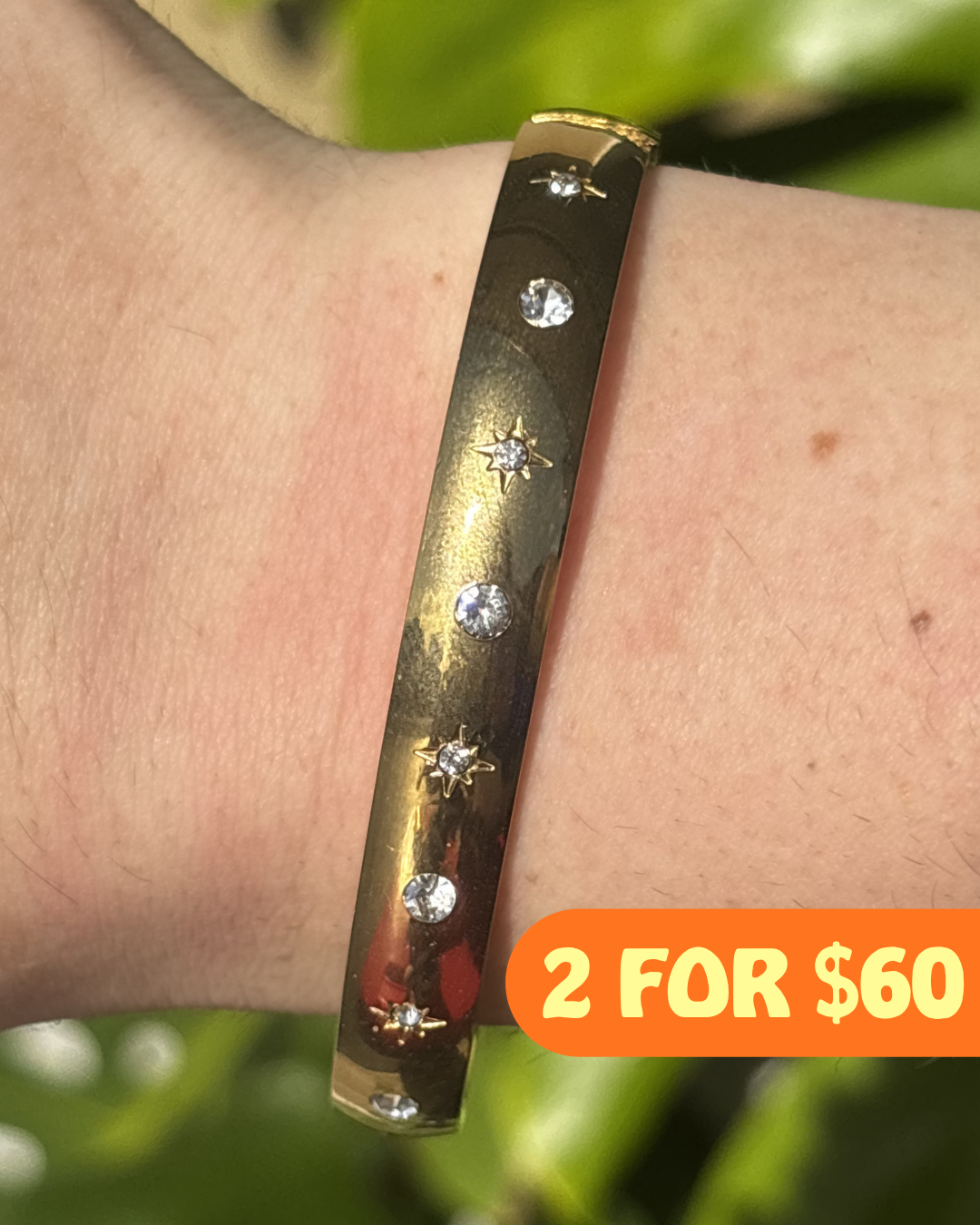 Gold Constellation Bracelet 6mm
