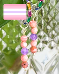 Pomosexual Pride Earring Charm