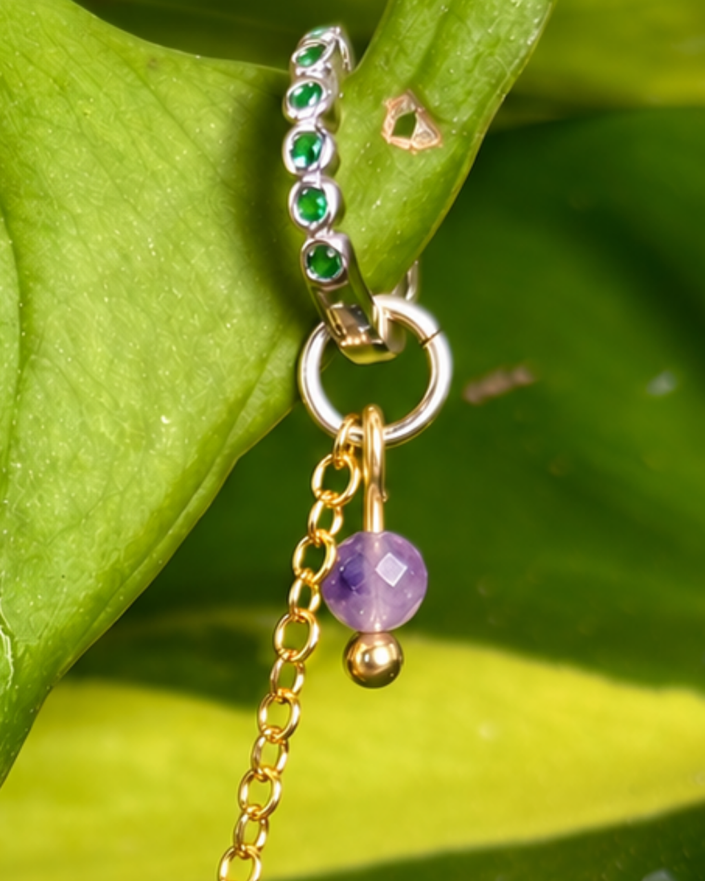 Lepidolite Aphrodite Chain
