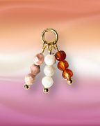 Lesbian Pride Triple Stacked Charm