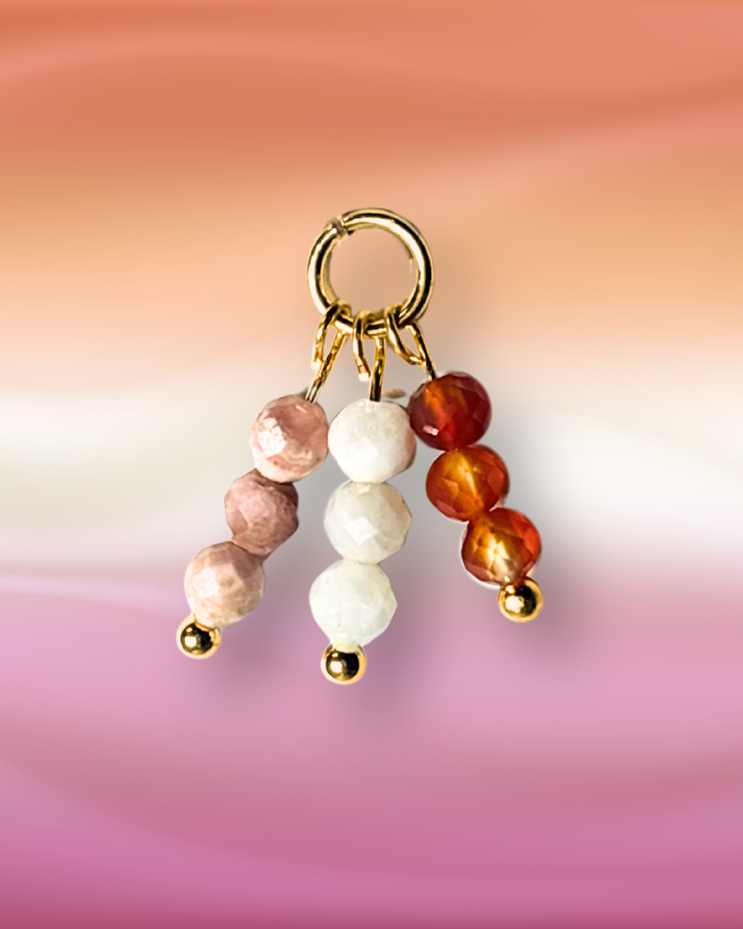 Sunrise Triple Stacked Charm