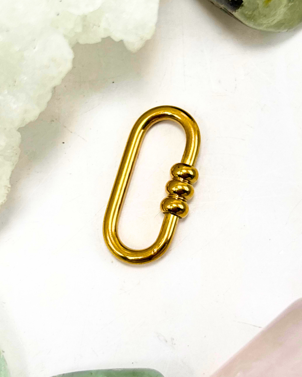 The Gold Bubble Carabiner