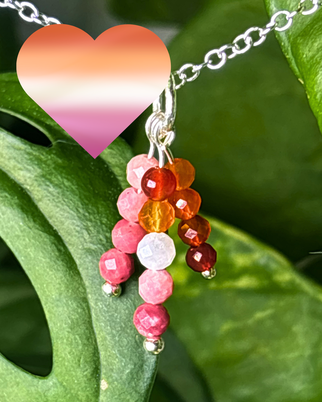 Sunrise Triple Sparkle Necklace Charm