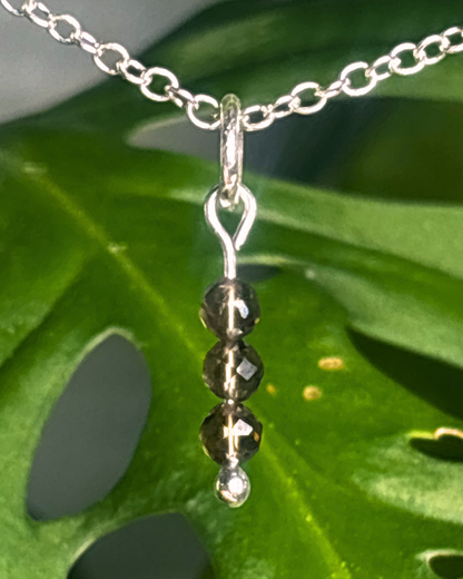 Smokey Quartz Small Necklace Charm