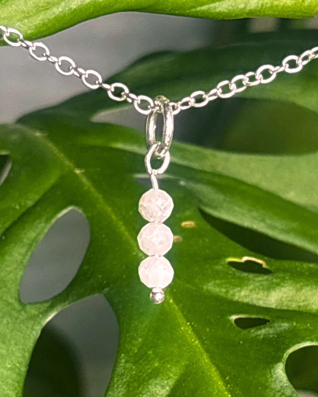 Moonstone Small Necklace Charm