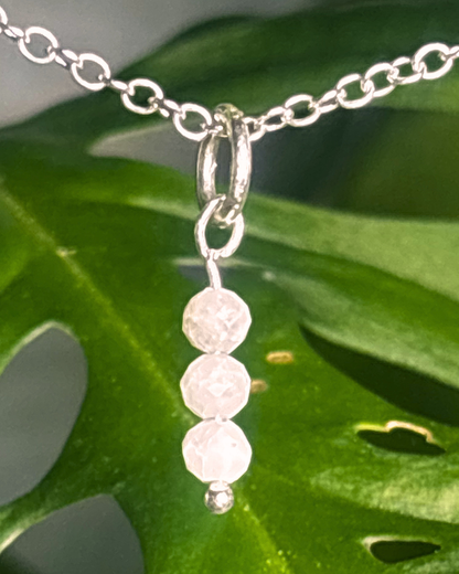 Moonstone Small Necklace Charm