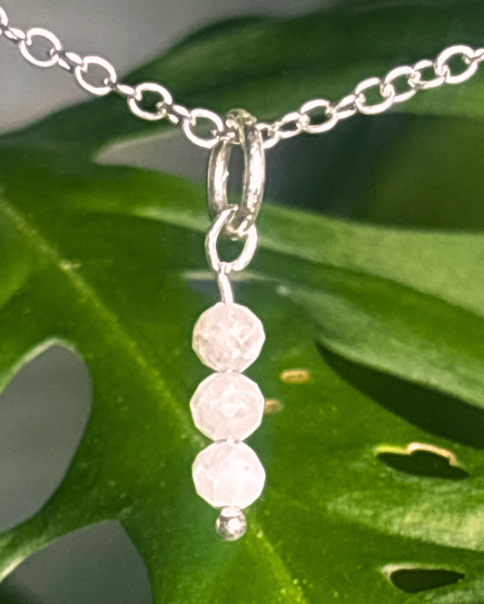 Moonstone Small Necklace Charm