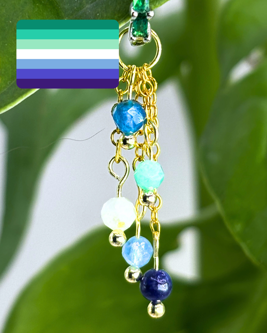 MLM / Gay / NWLNW Pride Lily of the Valley Charm