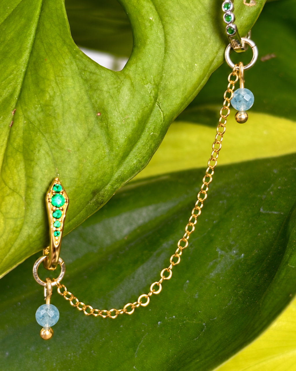 Aquamarine Aphrodite Chain