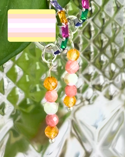Pangender Pride Earring Charm
