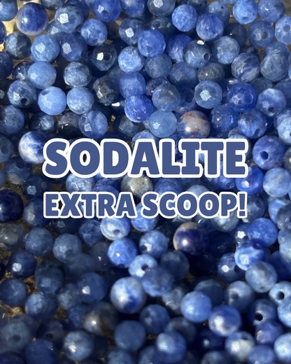 EXTRA Sodalite Beads Scoop