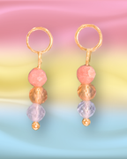 Pansexual Pride Earring Charm