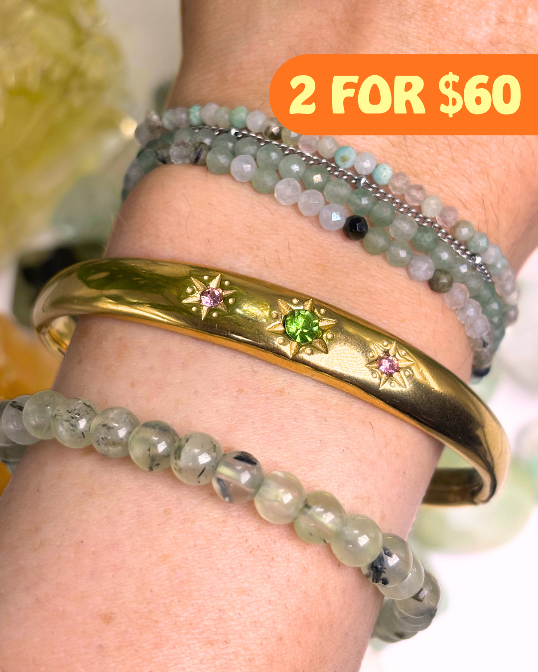 Garden Fairy Gold Bracelet