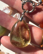 Golden Rutile Pendant #2