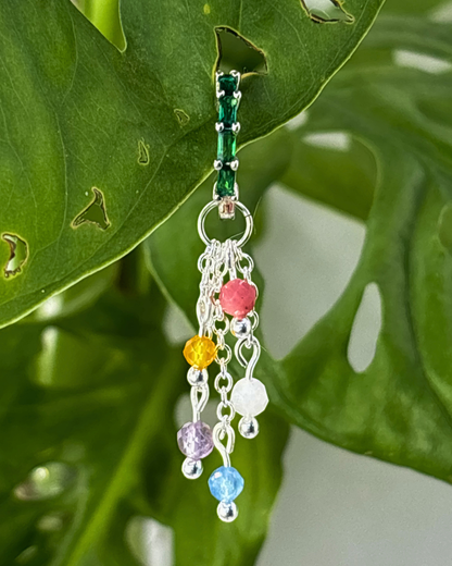 Midnight Sun Lily of the Valley Charm
