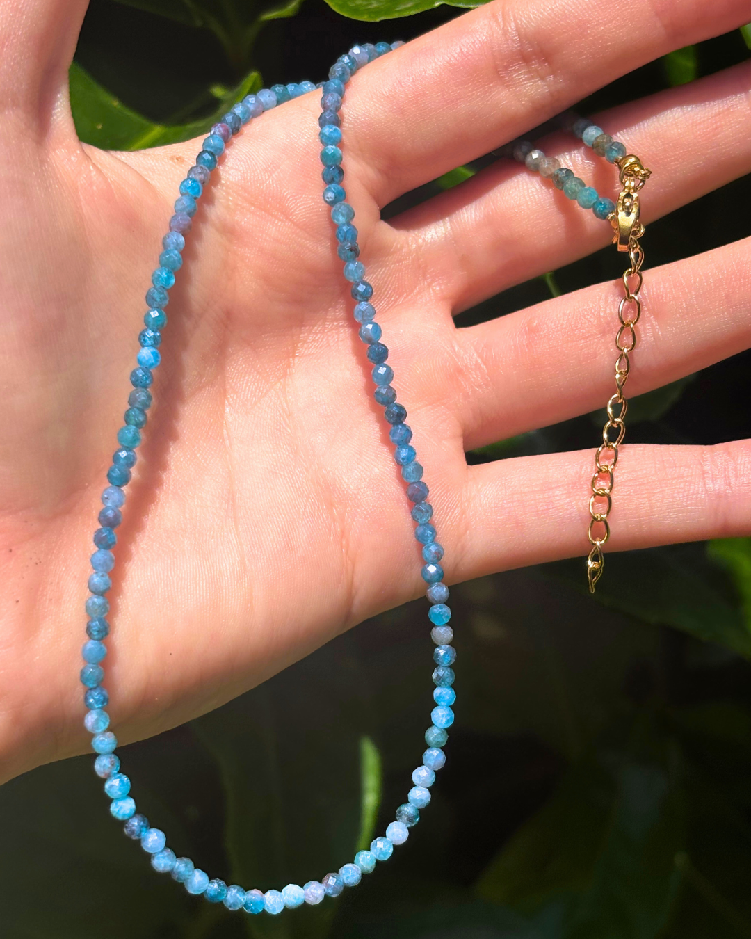 Apatite Crystal Necklace