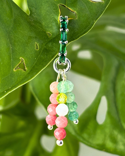 Watermelon Triple Sparkle Charm