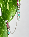 Amazonite Waterfall Earring Chain