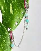 Amazonite Waterfall Earring Chain