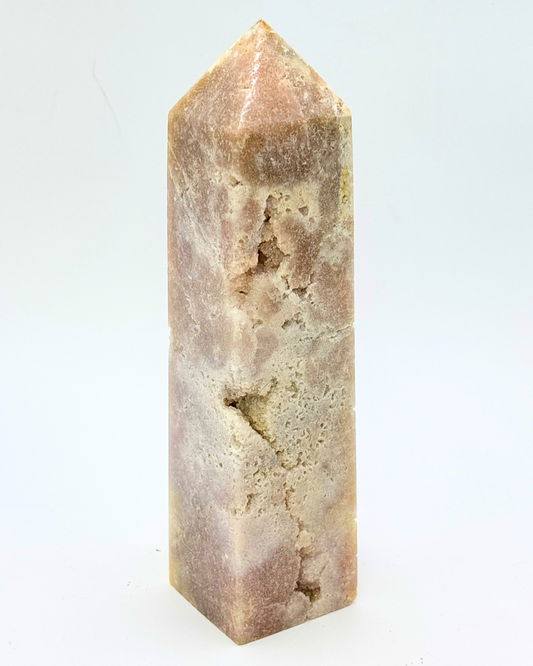 XL Druzy Pink Amethyst Tower