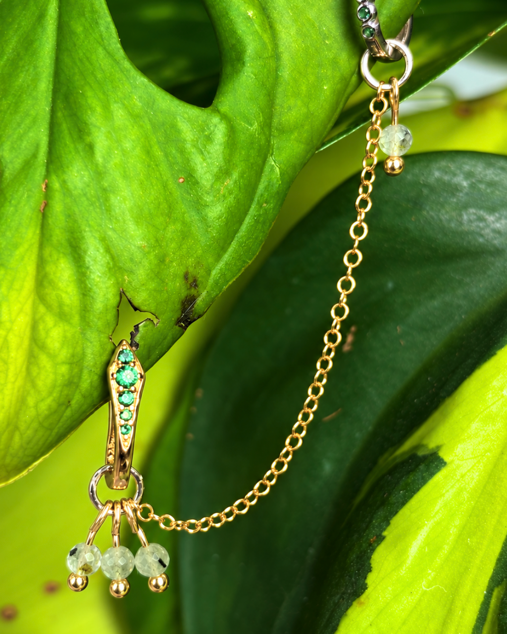 Prehnite Grape Chain