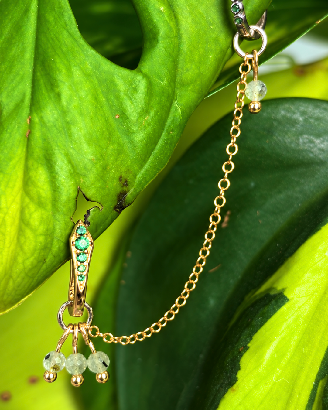 Prehnite Grape Chain