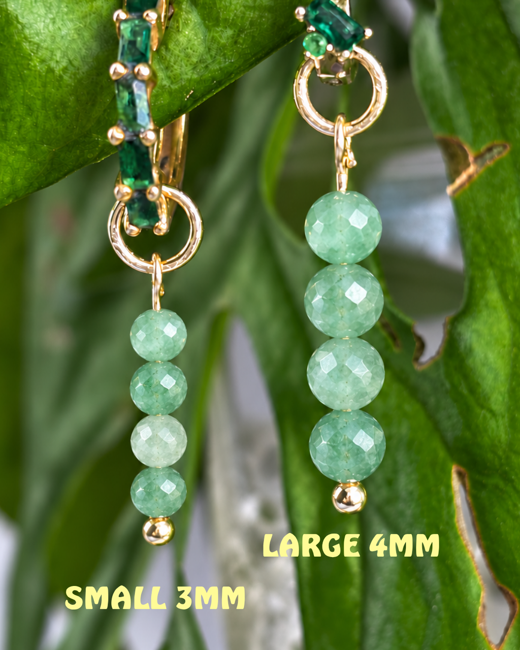 The Long Dew Drop Earring Charm PAIR