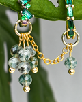 Moss Agate Annie Chain