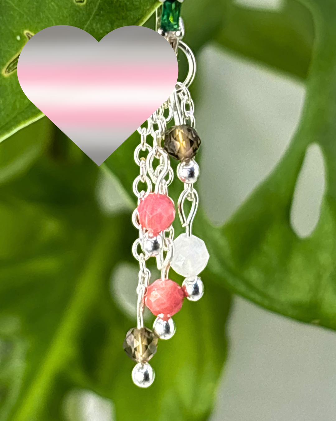 Pink Cotton Candy Lily of the Valley Charm