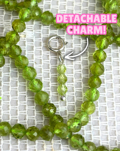 Prehnite Crystal Necklace