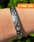 The Night Sky Chunky Silver Cuff