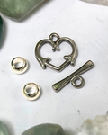 The Vintage Heart Clasp