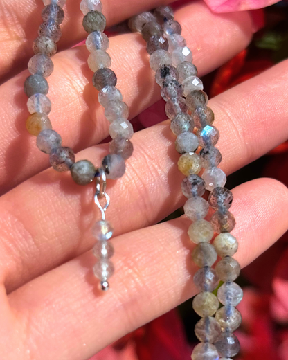 Labradorite Crystal Necklace