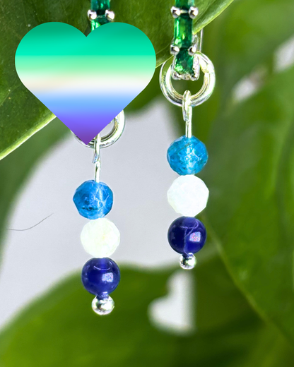 Subtle Mint Fresh Earring Charm