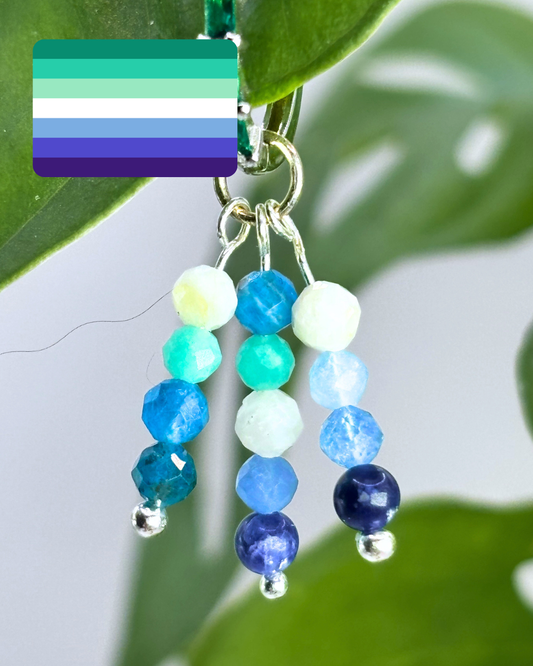 MLM / Gay / NWLNW Pride Sparkle Charm