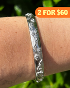 The Lovers Celestial Silver Cuff