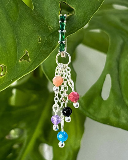 Omnisexual Pride Lily of the Valley Charm