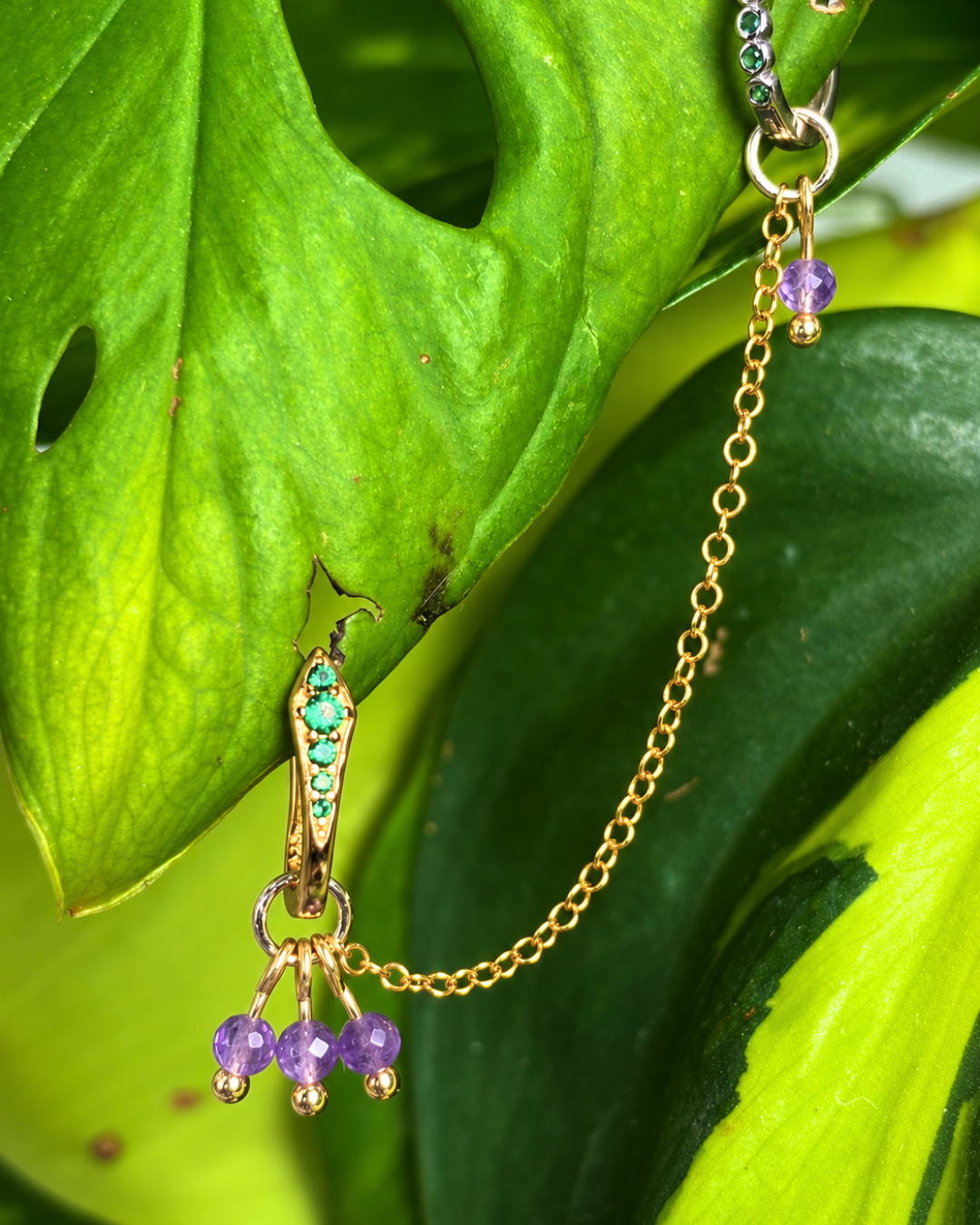 Amethyst Grape Chain
